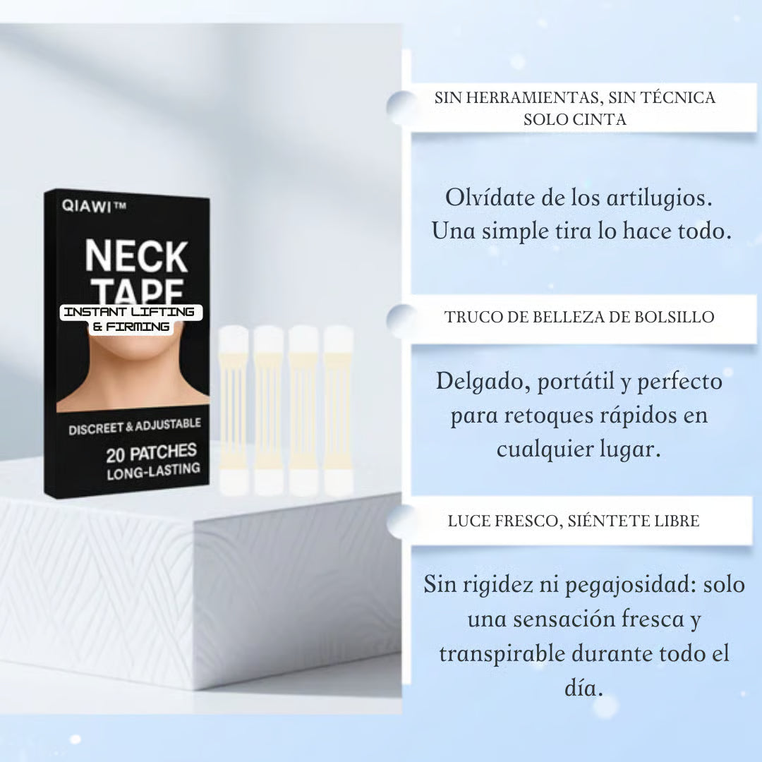 🔥Oferta especial🔥 Adhesivo antiarrugas y antiflacidez para lifting de cuello 🇪🇸
