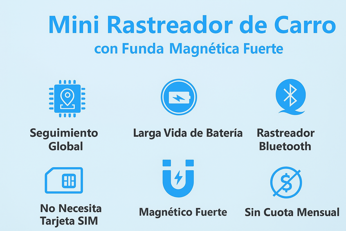 Localizador Premium™  rastreador magnético GPS