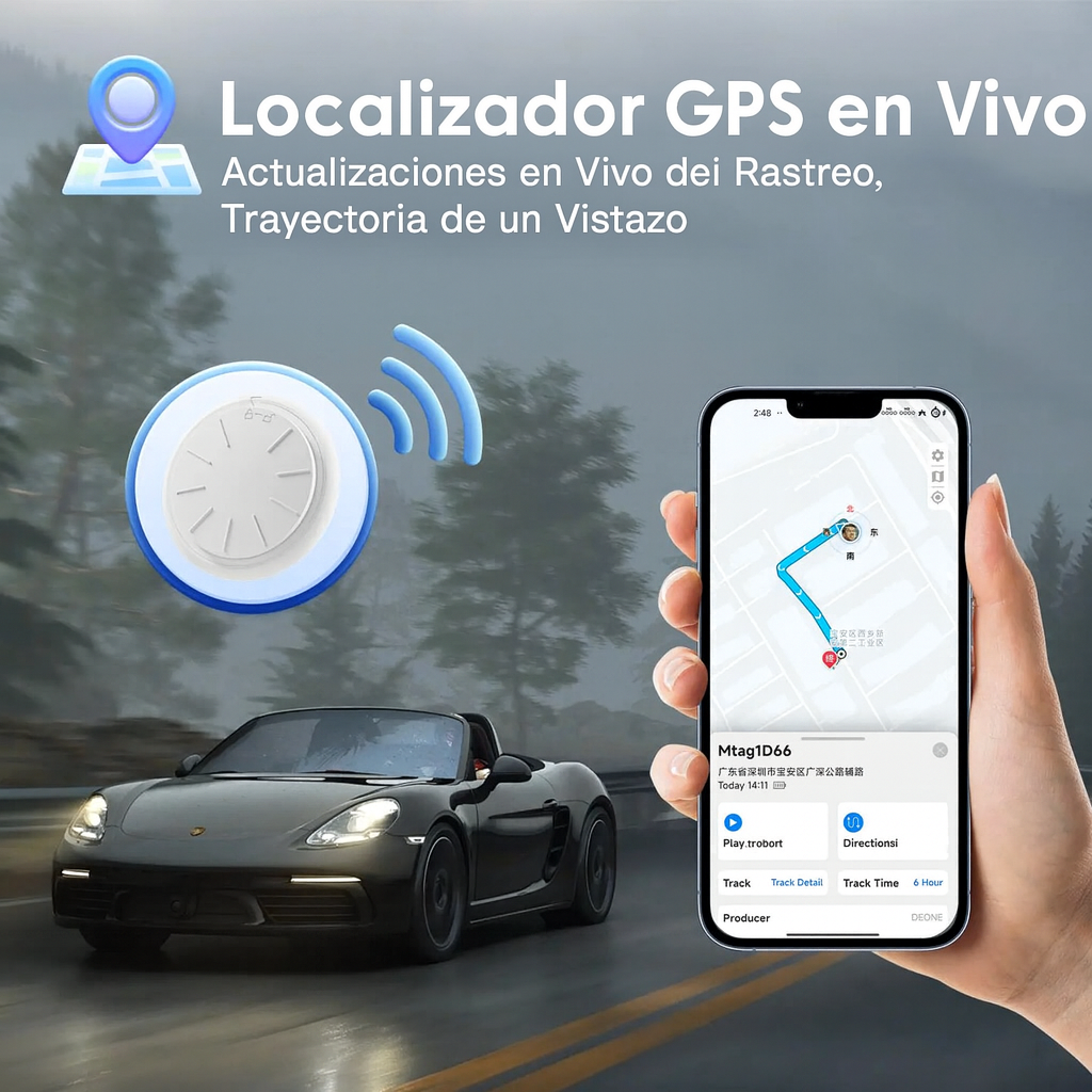 Localizador Premium™  rastreador magnético GPS