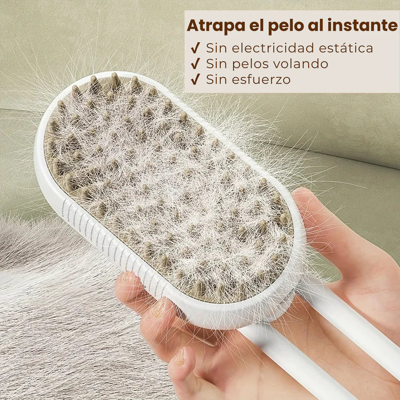 TodozoGato™ – Cepillo de Vapor para Mascotas