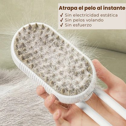 TodozoGato™ – Cepillo de Vapor para Mascotas
