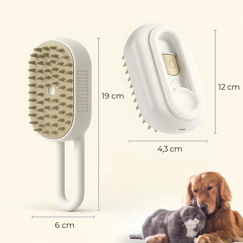 TodozoGato™ – Cepillo de Vapor para Mascotas