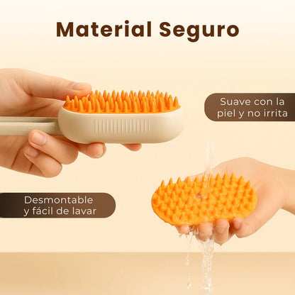 TodozoGato™ – Cepillo de Vapor para Mascotas
